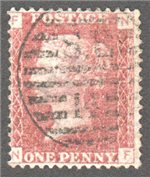 Great Britain Scott 33 Used Plate 103 - NF